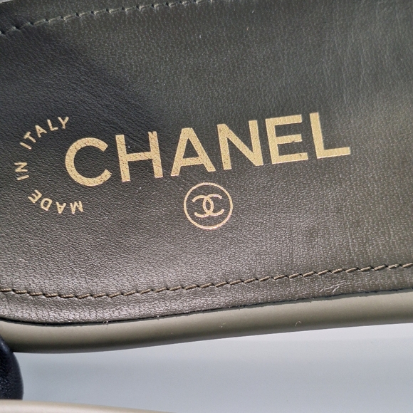 Chanel chain canvas slides - Picture 7 of 10